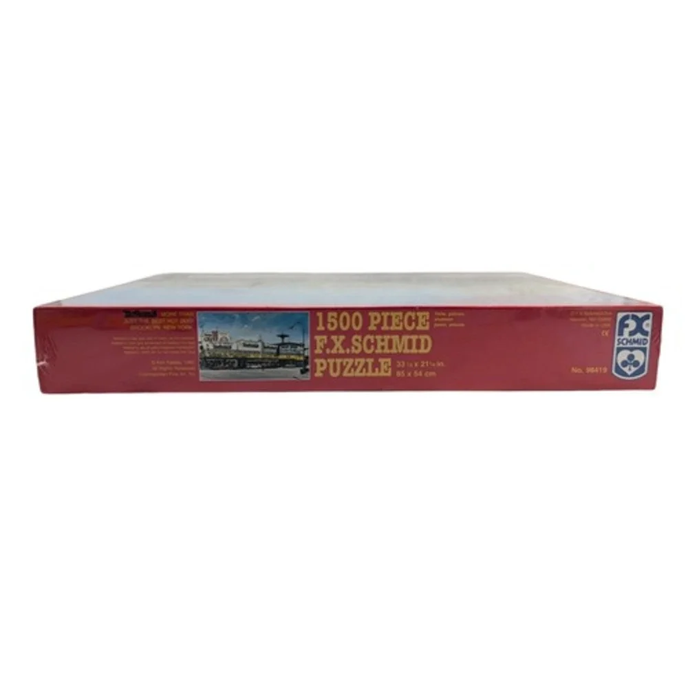1992 F.X. Schmid New York Nathan's Famous Puzzle 1500 Pieces